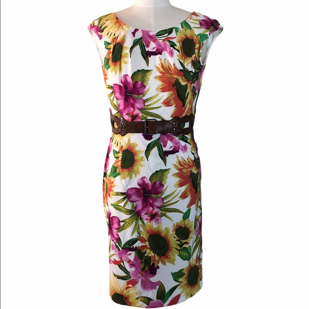 Dress Barn Sunflower Dress